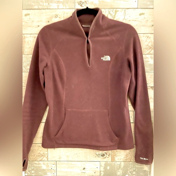 The North Face Tops - The North Face Women’s Fleece Unique Find! Dusty Plum color. WARM
